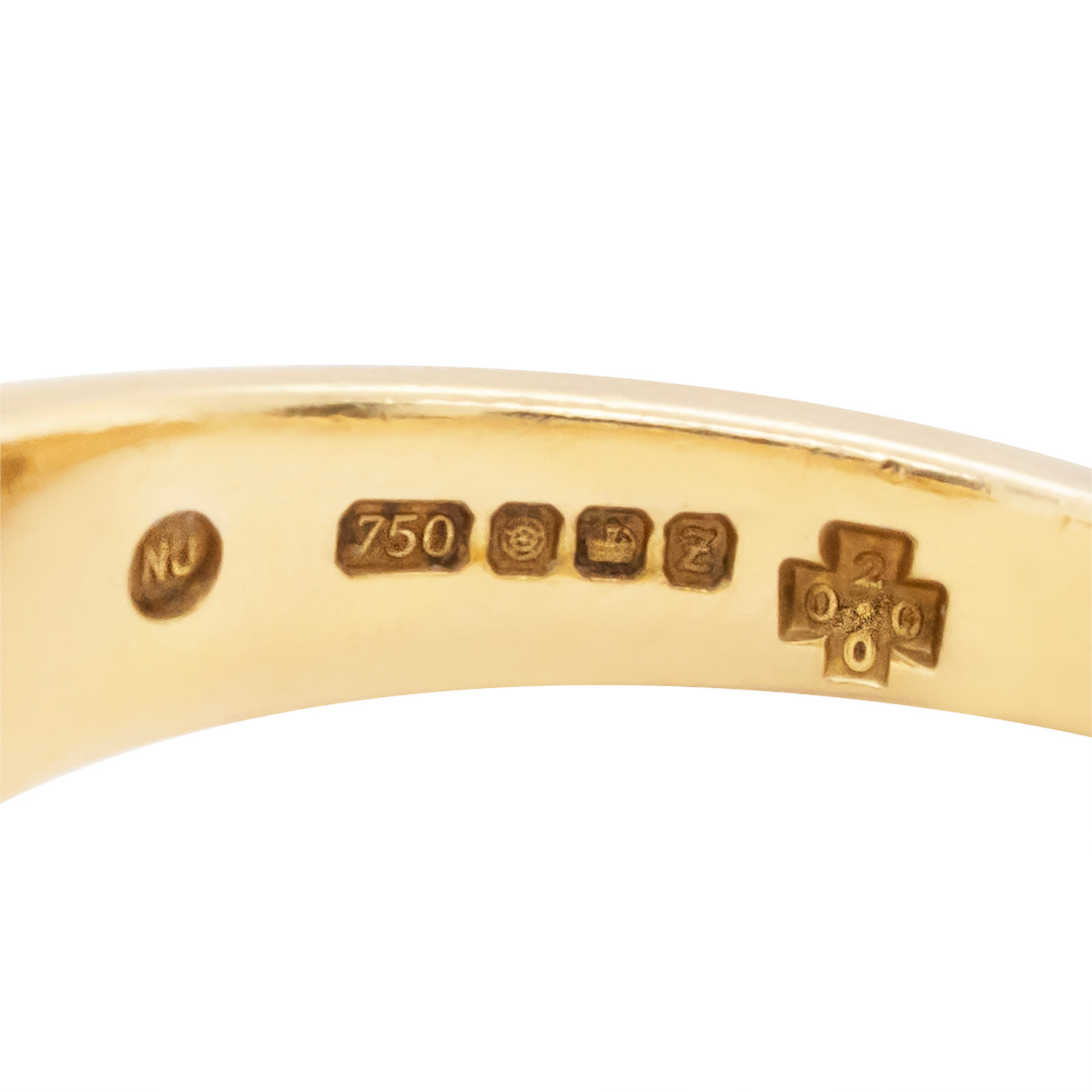 Vintage Diamond and Gold Ring-Charlotte Sayers Antique Jewellery