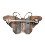 Vintage Enamel Butterfly Brooch-Charlotte Sayers Antique Jewellery