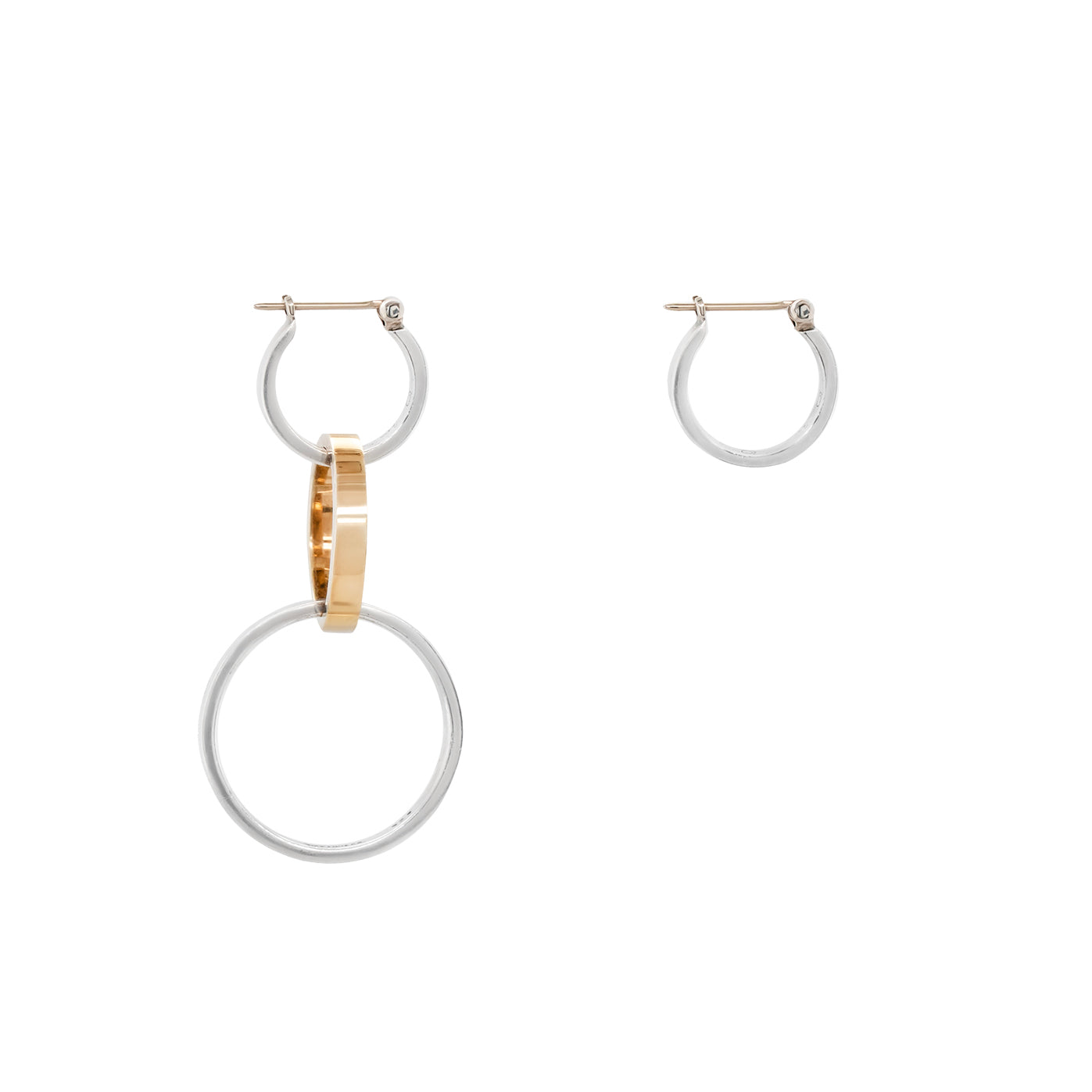 Vintage Paloma Picasso Tiffany Hoop Earrings-Charlotte Sayers Antique Jewellery