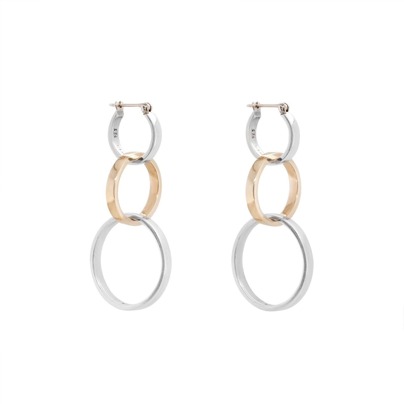 Vintage Paloma Picasso Tiffany Hoop Earrings-Charlotte Sayers Antique Jewellery