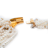 Vintage Pearl Hand Necklace-Charlotte Sayers Antique Jewellery