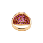 Vintage Ruby Bombé Ring-Charlotte Sayers Antique Jewellery