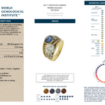 Vintage Sapphire and Diamond Ring-Charlotte Sayers Antique Jewellery