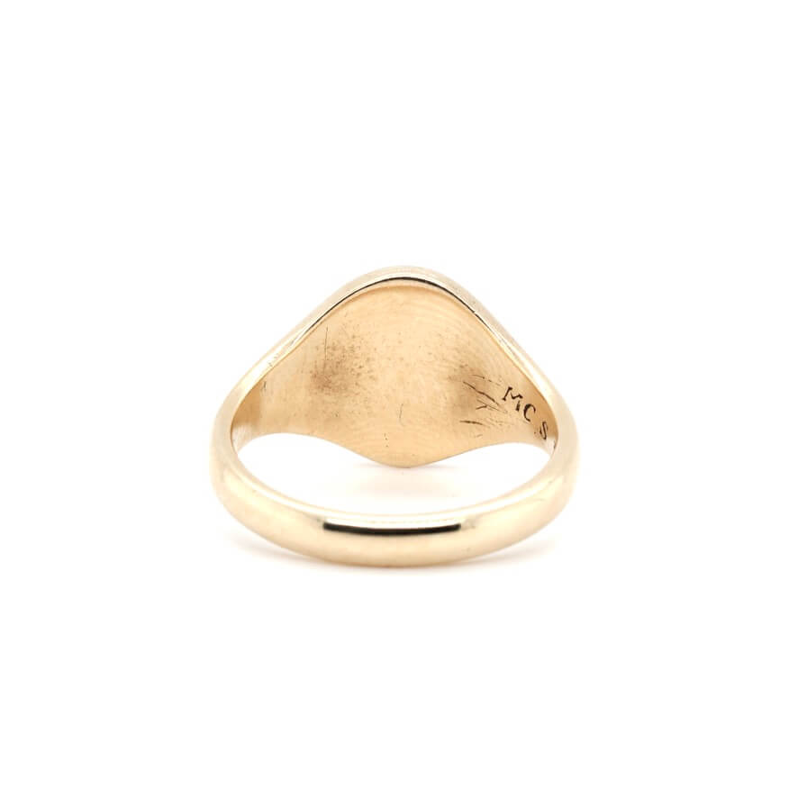 Vintage Signet Ring-Charlotte Sayers Antique Jewellery