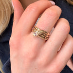 Vintage Snake Ring-Charlotte Sayers Antique Jewellery