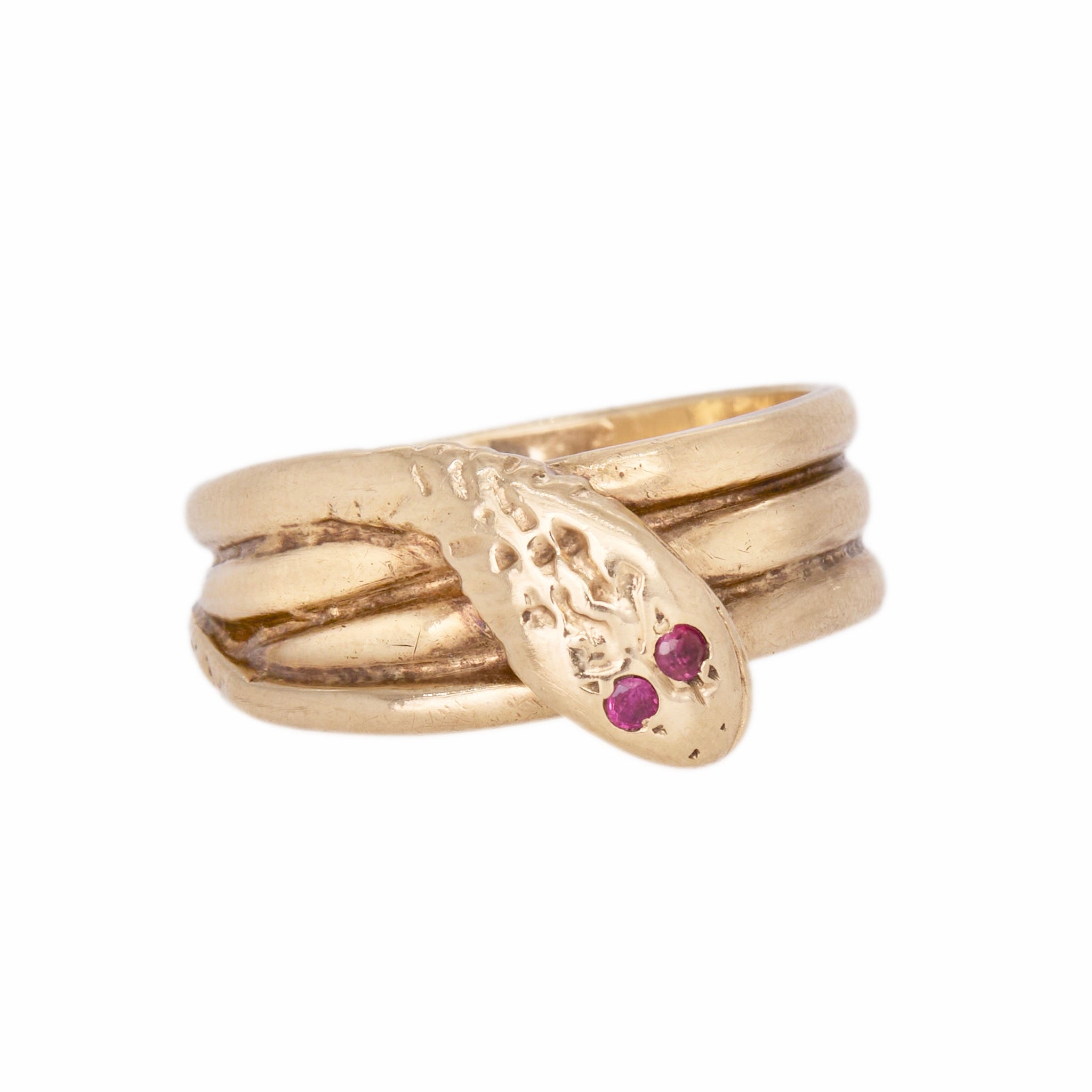 Vintage Snake Ring-Charlotte Sayers Antique Jewellery