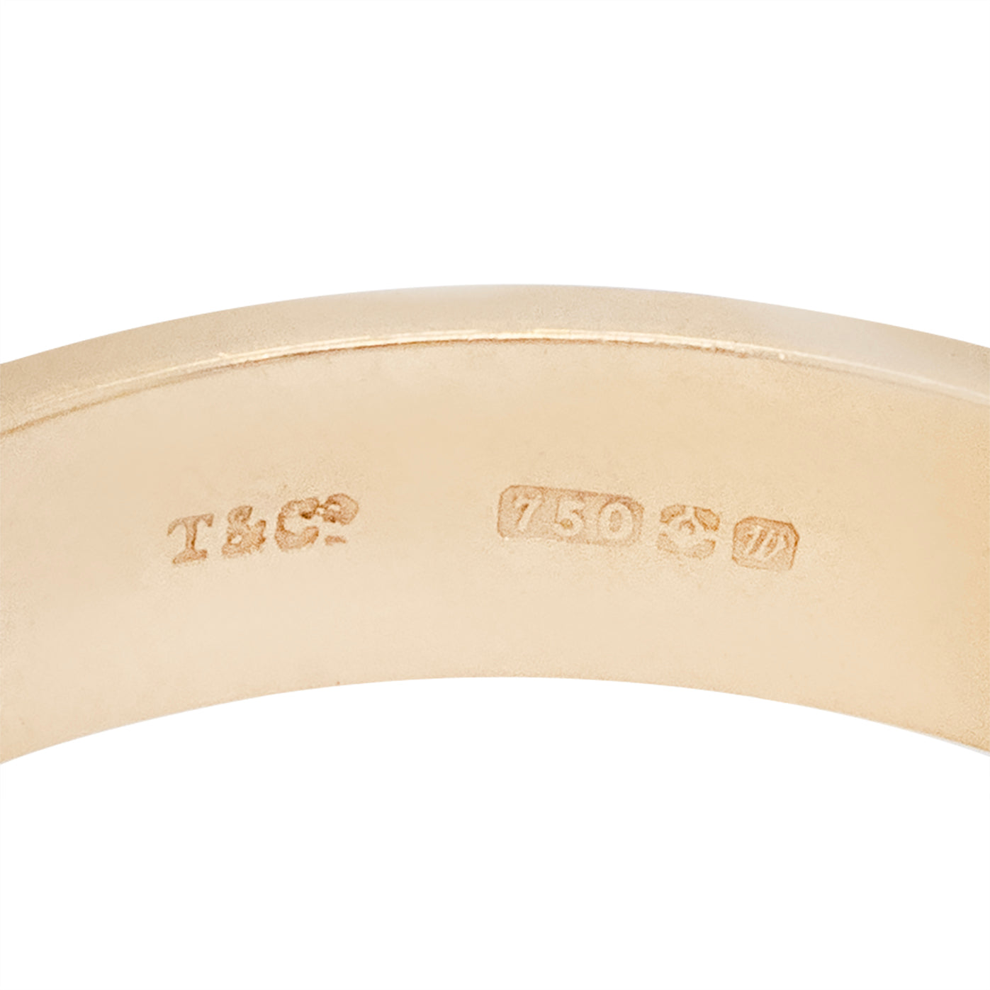 Vintage Tiffany Gold Ring-Charlotte Sayers Antique Jewellery