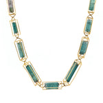 Vintage Tourmaline Necklace-Charlotte Sayers Antique Jewellery
