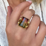 Watermelon Tourmaline Ring-Charlotte Sayers Antique Jewellery