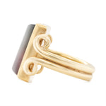 Watermelon Tourmaline Ring-Charlotte Sayers Antique Jewellery