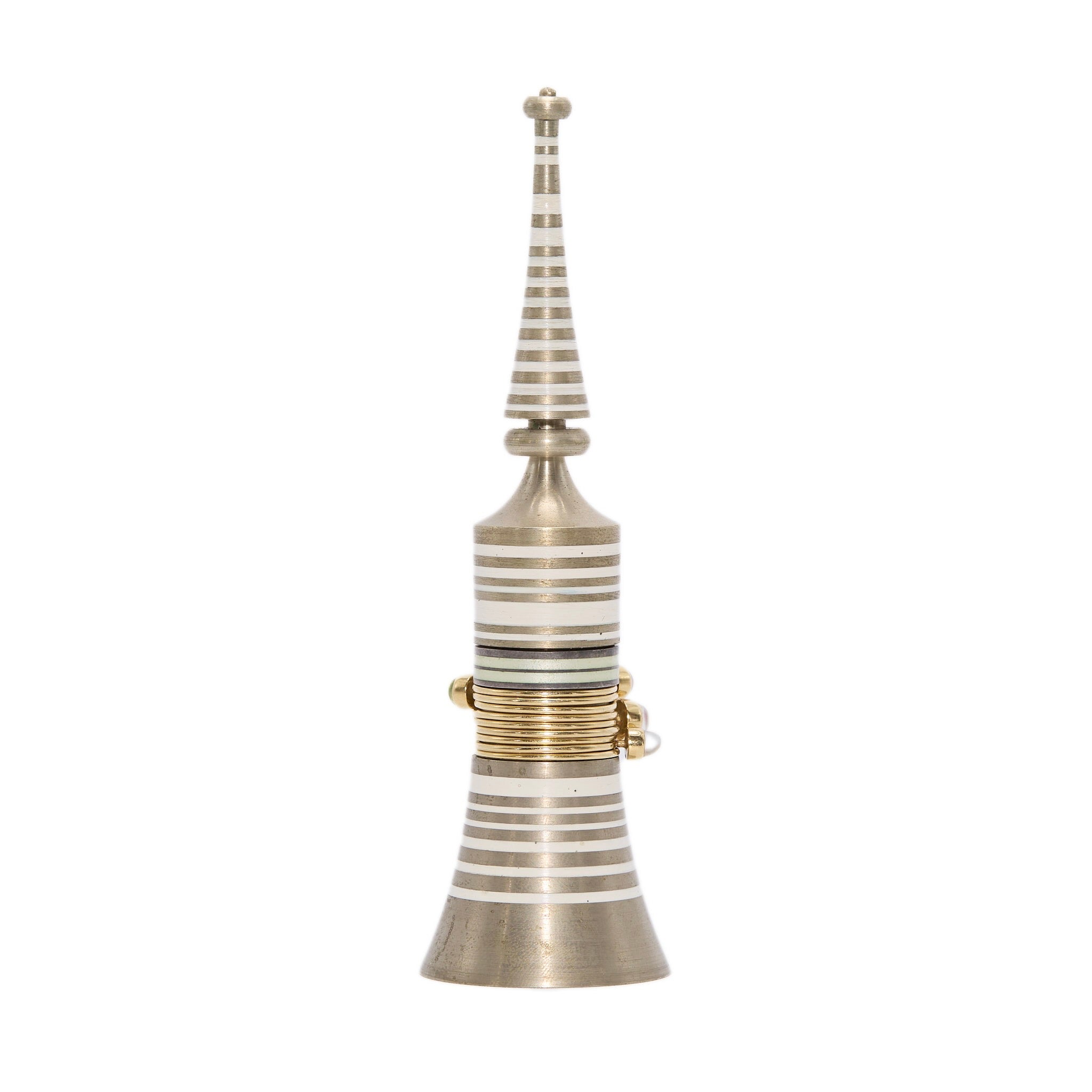 Wendy Ramshaw Ring Stack Sculpture-Charlotte Sayers Antique Jewellery