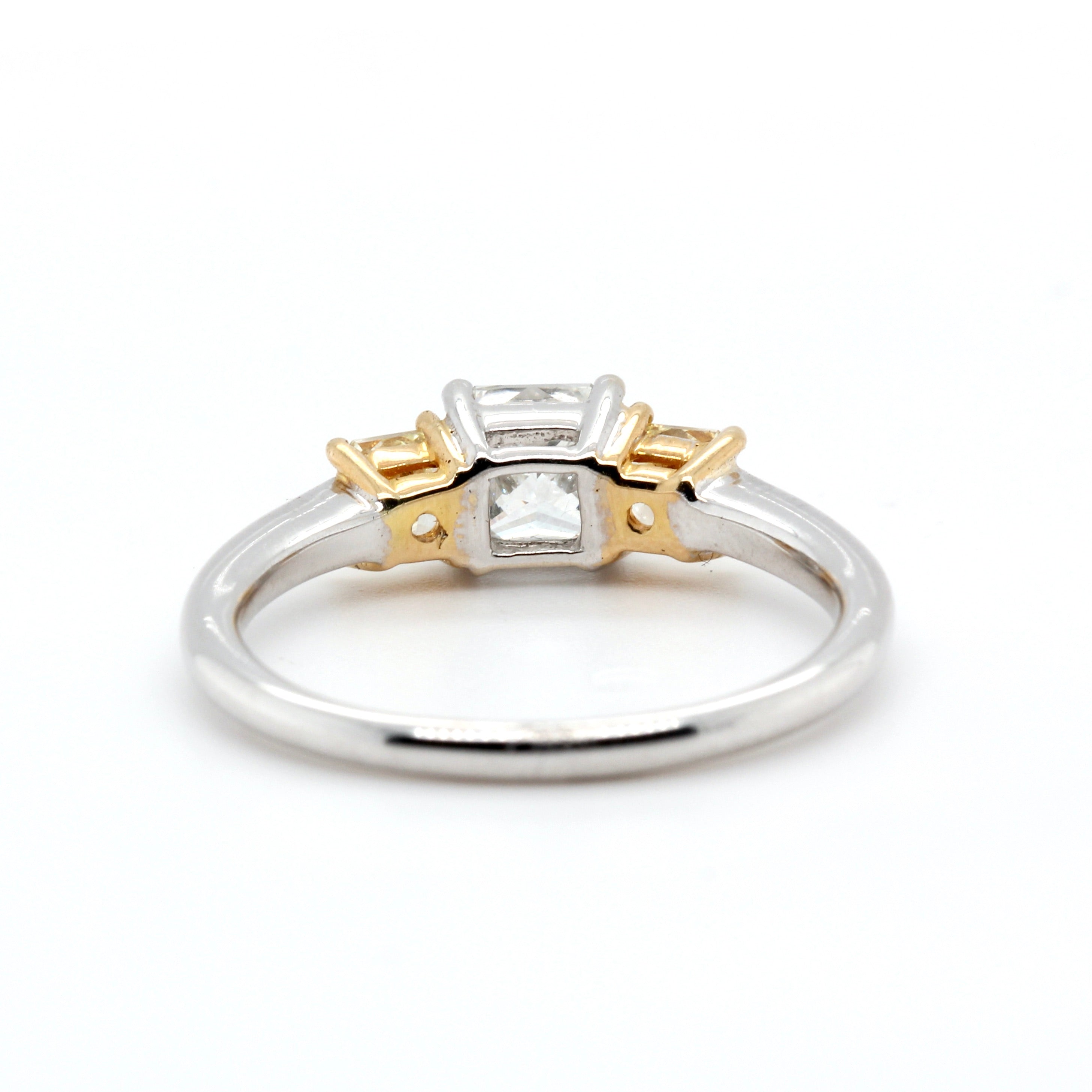 Yellow Diamond Ring-Charlotte Sayers Antique Jewellery