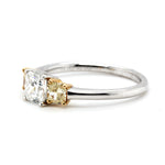 Yellow Diamond Ring-Charlotte Sayers Antique Jewellery