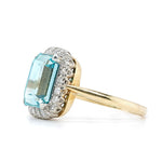 Zircon and Diamond Ring-Charlotte Sayers Antique Jewellery