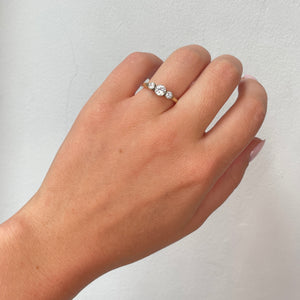 Edwardian 3 Stone Diamond Ring