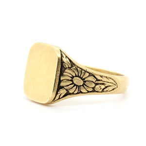 French 18ct Signet Ring