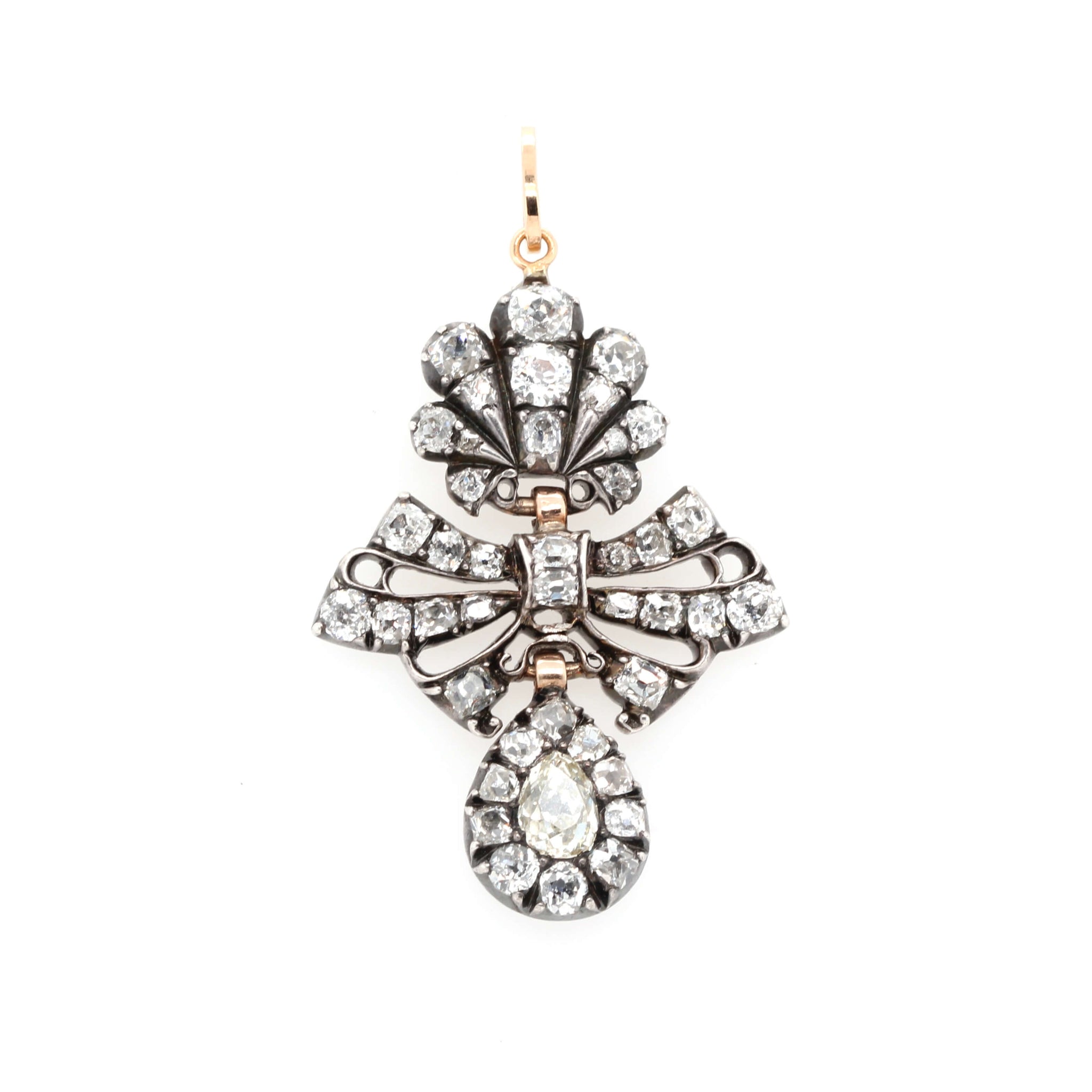 18th Century Diamond Pendant