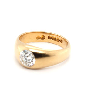 Edwardian Diamond Gypsy Ring