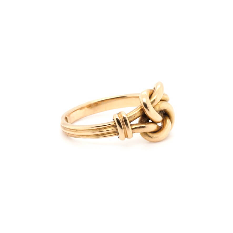 Victorian Gold Knot Ring