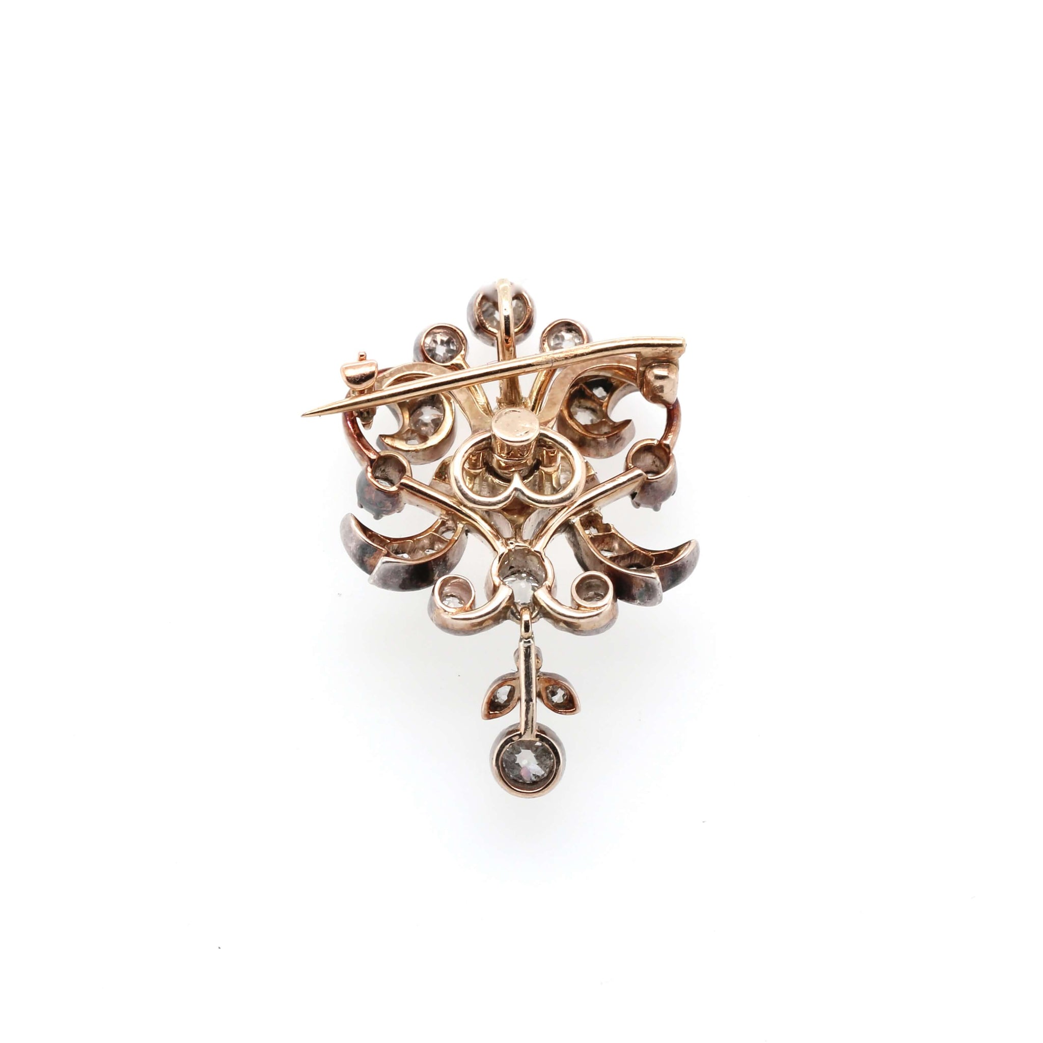 Victorian Diamond Pendant/Brooch