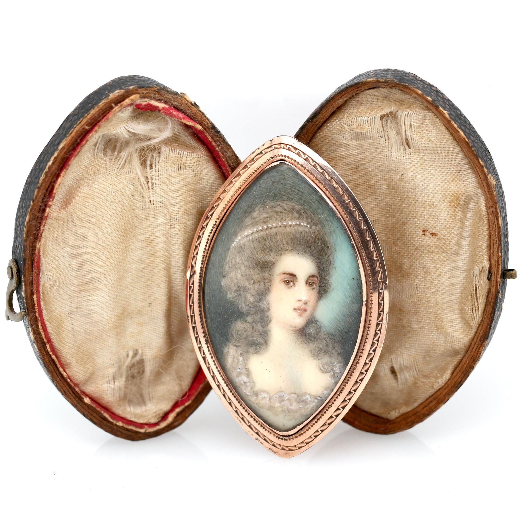 Georgian Miniature Brooch