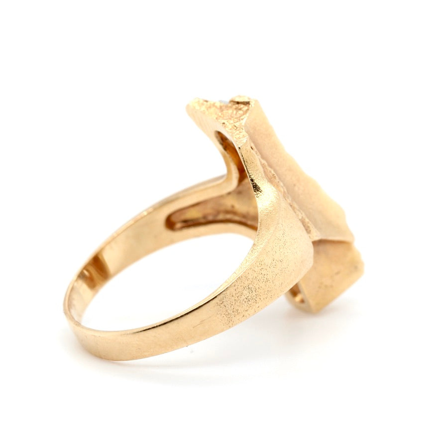 Diamond and Gold Lapponia Ring