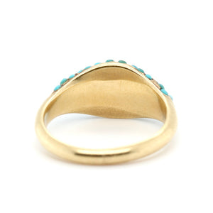 Victorian Turquoise and Diamond Ring