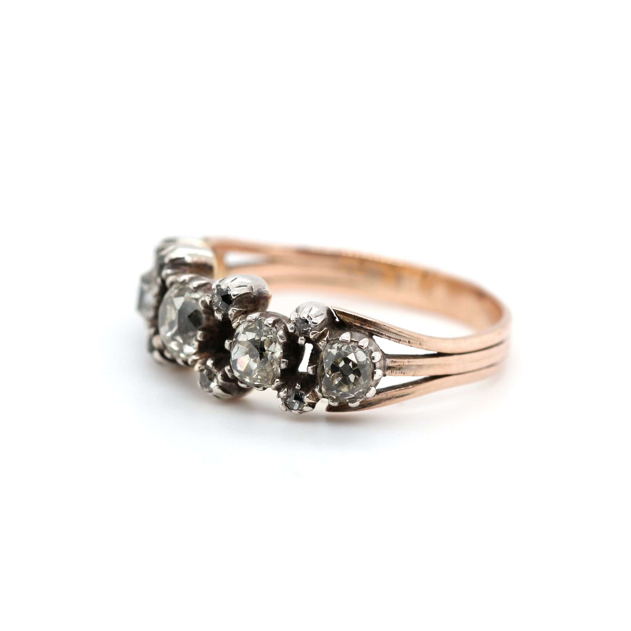 Georgian Old Cut Diamond Ring