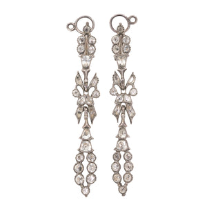 Iberian Silver Paste Earrings