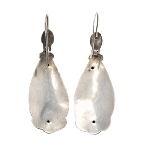 Victorian Silver Drop Earrings