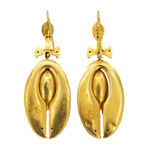 Victorian 15ct Drop Earrings
