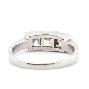 Diamond Carré Cut Ring