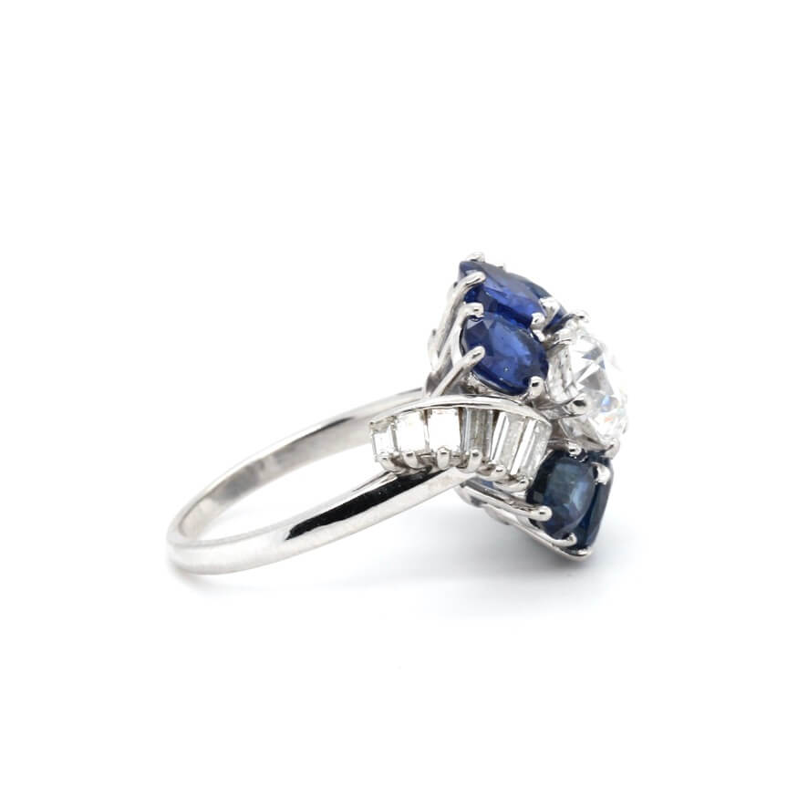 Boucheron Sapphire and Diamond Ring