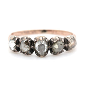 Georgian Rose Diamond Ring