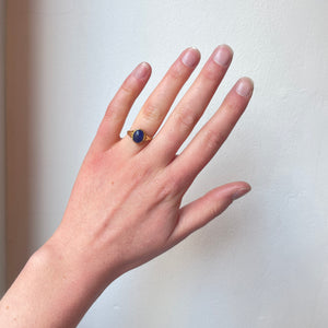 Victorian Cabochon Iolite Ring