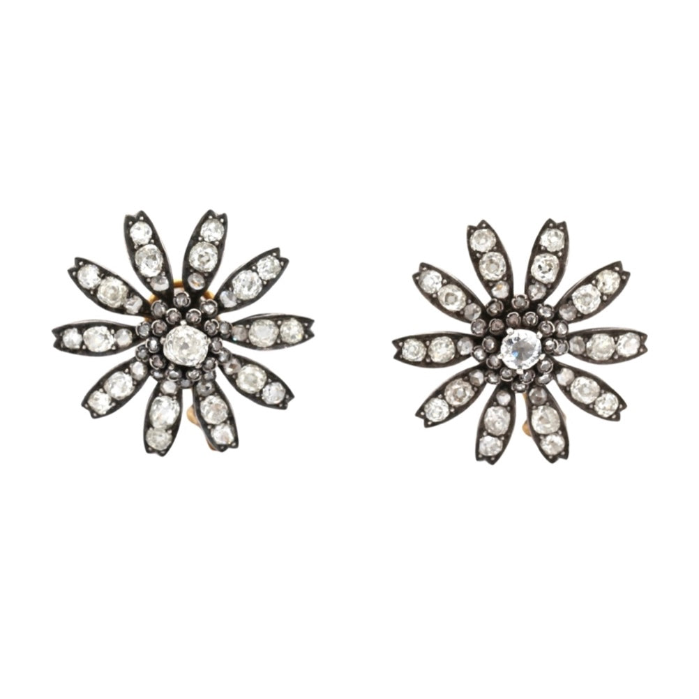 Victorian Flower Earrings