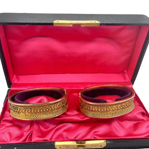 Pair of Victorian Gold Bangles