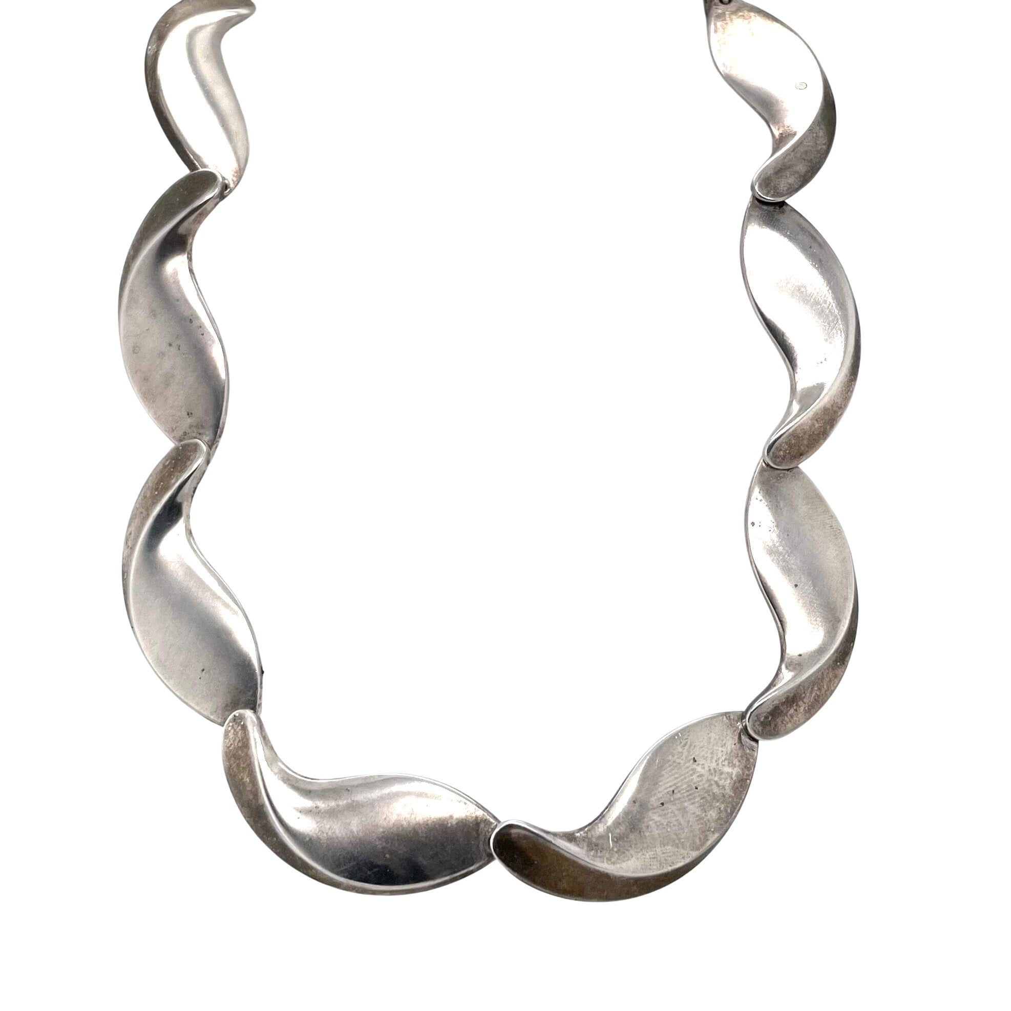 Jensen Silver Collar Necklace
